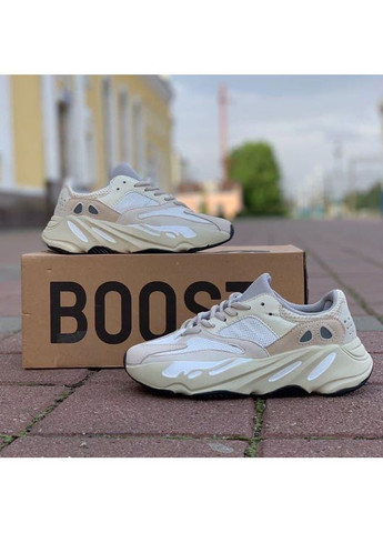 КРОССОВКИ ЖЕНСКИЕ ADIDAS YEEZY BOOST 700 V2 BEIGE АДИДАС ИЗИ БУСТ No Brand бежевые демисезоны (367172050)