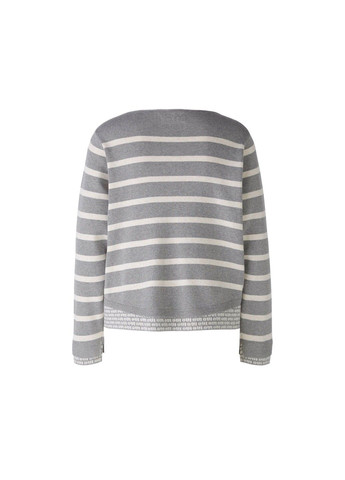 Сірий демісезонний светр жіночий сірий джемпер Oui