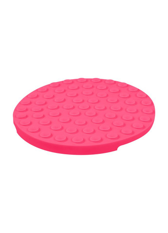 Килимок для злизування і повільного харчування Silicone, 211х211х30 мм, рожевий WAUDOG (323205453)