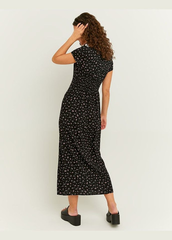 Черное платье Tally Weijl с цветочным принтом