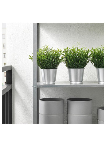 Искусственное растение в горшке для дома/улицы комнатный бамбук 9 см IKEA (272150164)