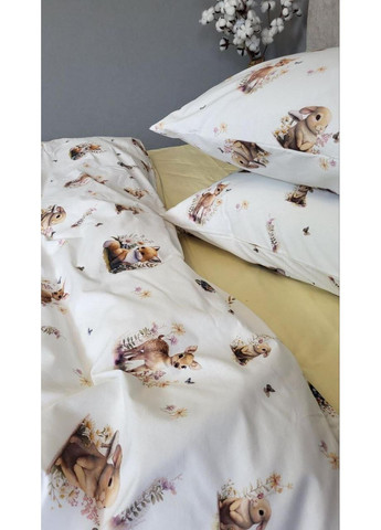 Постільна білизна Бамбіно, ранфорс Двухспальний розмір, наволочки 70/70 No Brand (363193060)