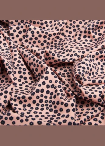 Ткань плательная Super Soft мелкоцветный персик IDEIA (318501301)