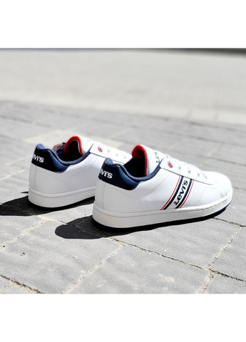 Белые кроссовки brandon lace Levi's