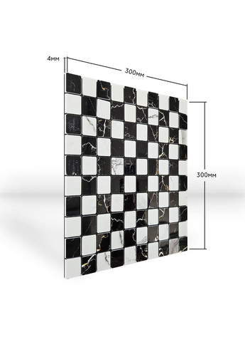 Самоклеюча PET мозаїка 30*30CM*4MM (D) 3DPanda-2448 Sticker Wall (323155247)