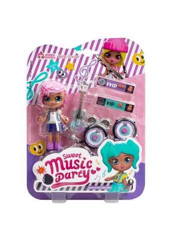 Кукла с аксессуарами "Музыкальная вечеринка", в ассортименте (LC3389) Maya Toys (293484419)