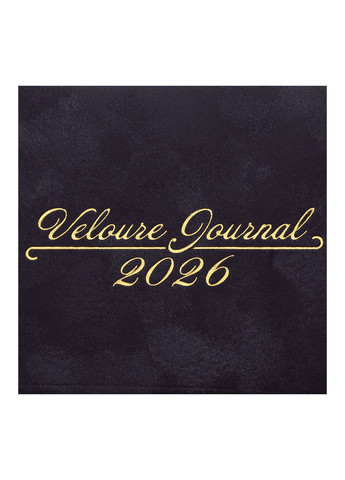 Ежедневник А5 2026 VELOUR темно синий датированный Buromax (303426669)