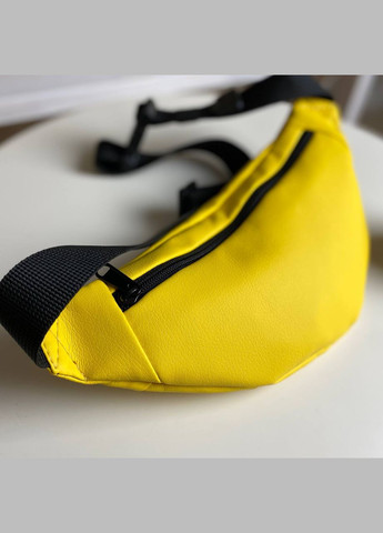 Желтая поясная сумка бананка нагрудная Prime yellow матовая No Brand (293943082)