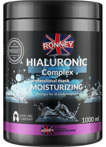 Маска для волос - Hialuronic Complex Moinsturizing Mask 300ml (737323-143323) RONNEY (368743603)
