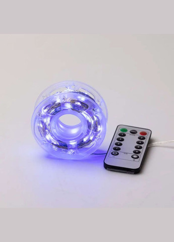 Гирлянда Роса нить 500 LED длина 50 м с пультом от сети, белый GarlandoPro (316475331)