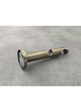 Карниз Барамела гладкая/импрессионная штанга двойной универсальный 25/19 мм 240 см Антик Quadrum (352778101)