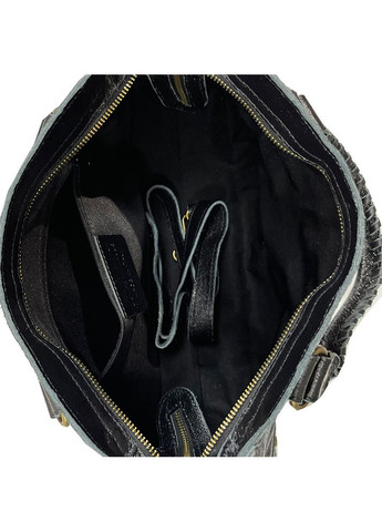 Сумка женская кожаная черная (Д/Ш/В) 36/9/20 (см) Felicita (336377693)