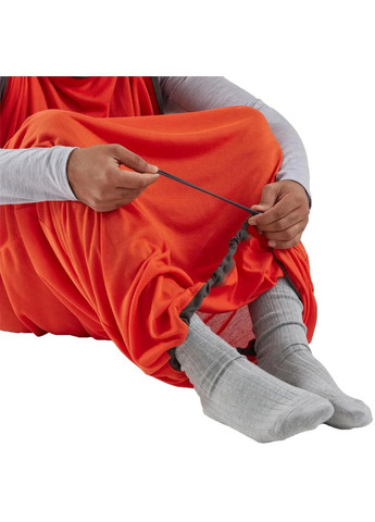 Вкладыш в спальник Sea to Summit Reactor Extreme Sleeping Bag Liner, Spicy Orange, Compact, Mummy w/ Drawcord, 177 см None (361659852)