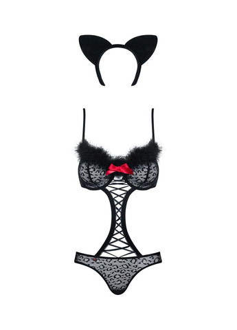 Gepardina 3 pcs costume S/M Obsessive (303906852)