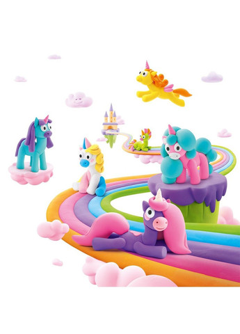 Меганабір пластиліну, що самостійно твердіє, Ліпака - Райдужні єдинороги Lipaka (335054747)