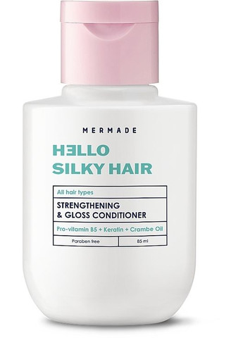 Кондиционер для укрепления и сияния волос Keratin & Pro-Vitamin B5 Strengthening & Gloss Conditioner 300ml (1261767-192253) MERMADE (368649176)