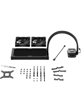 Система рідинного охолодження Pure Loop 3 240, Black, 2x Pure Wings 3 120mm PWM high-speed (BW027EU) be quiet! (370616960)