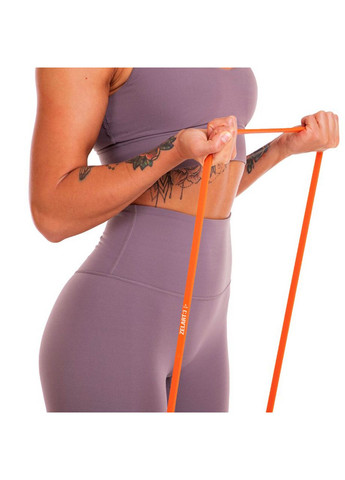Гума петля для підтягувань та тренувань стрічка силова POWER BANDS FI-0889 1 помаранчевий Zelart (363023514)
