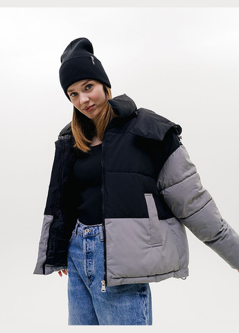 Серая демисезонная женская куртка цвет серый cb-00223686 X.C.H.