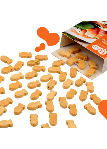 Сублімовані ласощі для собак Сублімоване карпачо з лосося та шпинатом 50 г Mavsy (353515468)