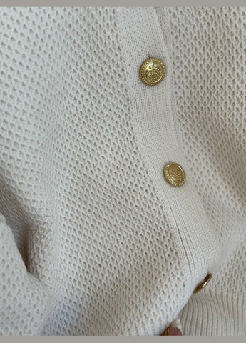 Бежевый демисезонный кардиган La Pomme