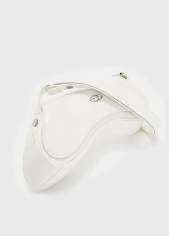 Сумка жіноча з логотипом Diesel X10221 P6255 Білий No Brand (333935877)