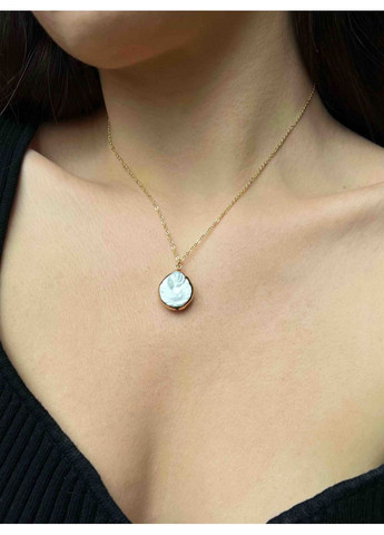 Тоненькая цепочка с подвеской жемчужина 5450 LeBijou (368559379)