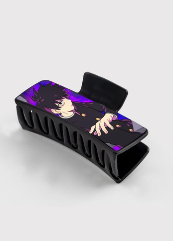 Заколка крабик для волосся Аніме Моб Психо 100 #0012 чорний No Brand (315630589)