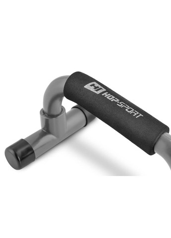 Упоры для отжиманий HS-P010PU серые Hop-Sport (361952368)