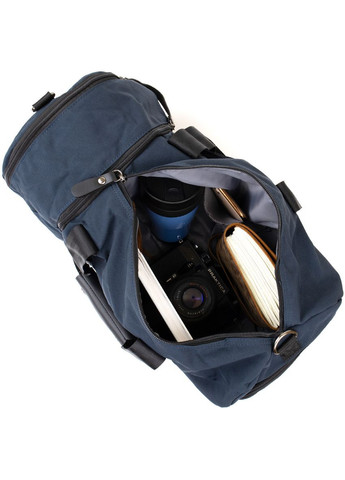 Спортивная сумка текстильная 20644 Синяя Vintage (298567408)