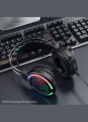 Ігрові навушники з LEDпідсвіткою ESD03 Gaming Wired Headphones Hoco (280877776)