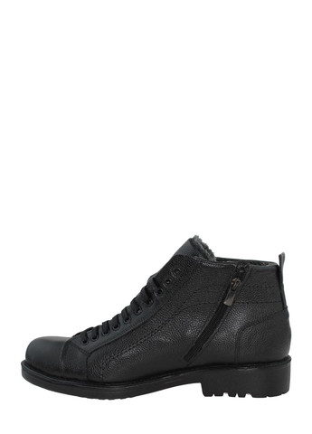 Черные зимние ботинки 19104.01 черный Goover