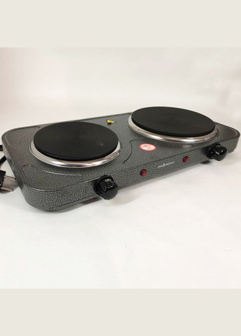 Настільна плита електрична SB-065 2500 Вт, Електроплита подвійна, двоконфоркова настільна Sea Breeze (365670318)