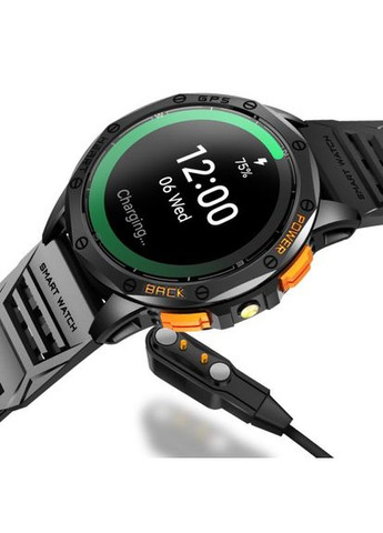 Розумний смарт-годинник Smart K67 GPS Max Чоловічий годинник bluetooth з компасом і фанариком UWatch (371812499)