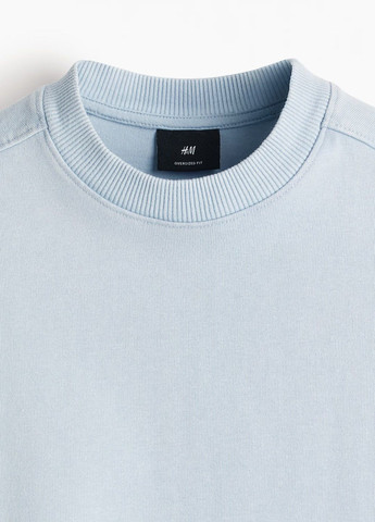 Светло-голубая футболка H&M