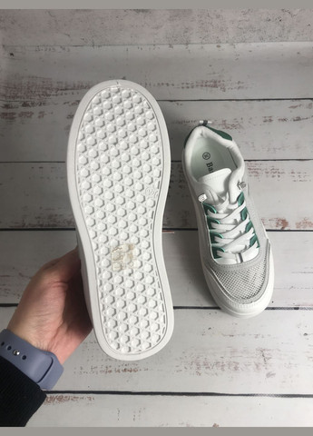 Білі літні кросівки сітка дитячі для дівчинки білий (027) Bashili