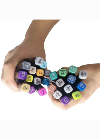 Набор двусторонних скетч маркеров в чехле Touch 24 шт (296108506)