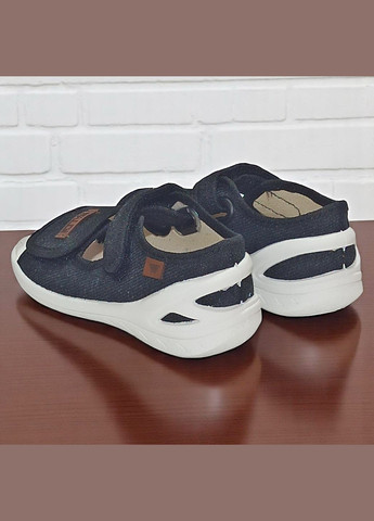 Ортопедичні відкриті тапочки капчики текстильні босоніжки на липучках валді Адам Waldi (337117232)