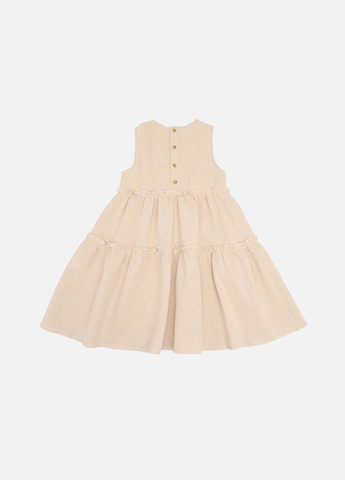 Бежева сукня для дівчинки колір бежевий cb-00274521 Yuki (330222696)