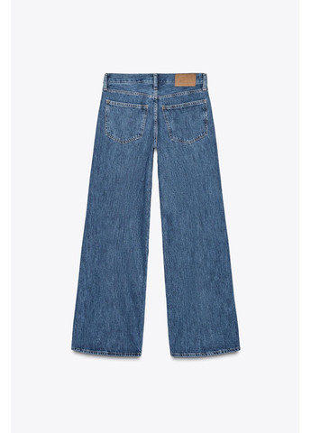 Джинсы ZW COLLECTION WIDE-LEG с низкой посадкой Zara - (349834653)