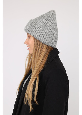 Шапка жіноча колір сірий CB-00280595 Yuki (362896855)