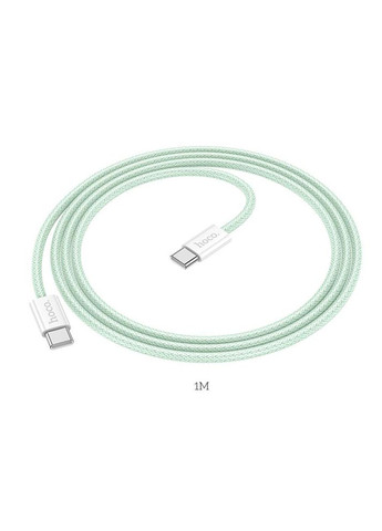Кабель USB X104 Source 60W Type-C to Type-C 1m Білий Hoco (317631357)