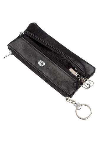Чоловіча компактна ключниця ST Leather чорна (sku_18838) No Brand (327819857)