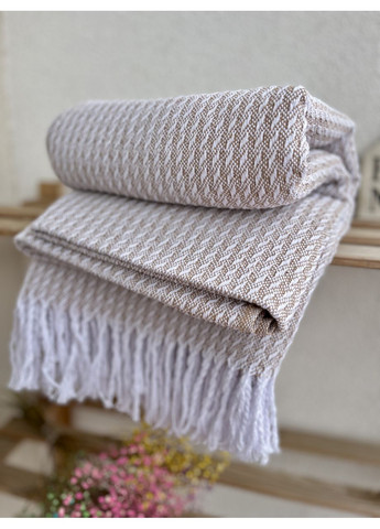 Плед Latvia бавовняний з китицями Lanavitta (361852553)