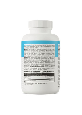 Пробиотики и пребиотики Stabilolactic, 100 таблеток Ostrovit (293477169)