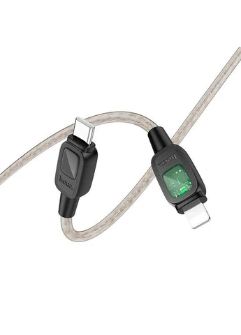 Кабель Stone PD silicone intelligent power-off charging data cable U124 |1м, 27W| Hoco (388778898)