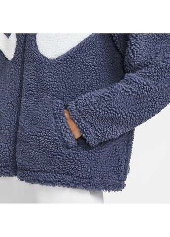 Синя куртка жіноча swoosh blue Nike