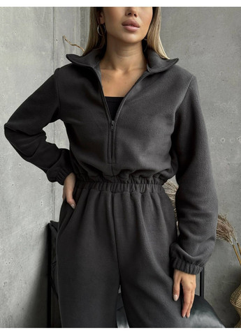 Комбінезон двосторонній фліс Полар,,теплий та зручний Україна графітовий