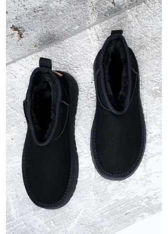 Уггі жіночі Натуральна замша чорні 346938 Fashion (371882233)