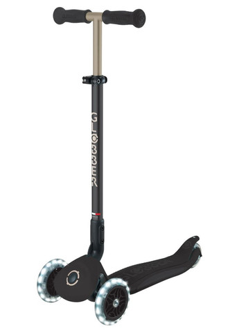Самокат Go UP Deluxe Lights 5в1 чорний колеса з підсвіткою до 50кг () Globber 646-720-2 (363820493)